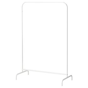 IKEA Mulıg Beyaz 99x151 cm Ayaklı Askılık