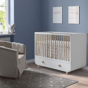 IKEA Myllra 90483584 Beyaz Bebek Karyolası