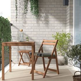 IKEA Nammarö Açık Kahverengi Katlanabilir Sandalye
