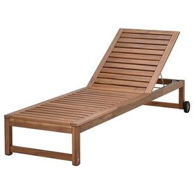 IKEA Nammarö Açık Kahverengi Şezlong