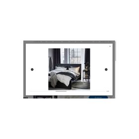 IKEA Nattjasmin 150x200/50x60 cm Beyaz Tek Kişilik Nevresim Seti