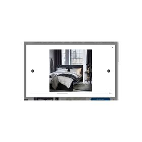 IKEA Nattjasmin 150x200/50x60 cm Beyaz Tek Kişilik Nevresim Seti