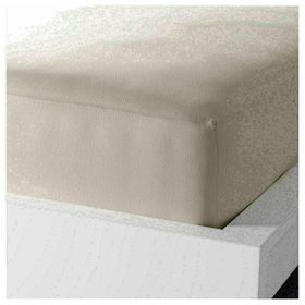 IKEA Nattjasmin Açık Bej 140x200 cm Çift Kişilik Lastikli Çarşaf
