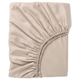 IKEA Nattjasmin Açık Bej 140x200 cm Çift Kişilik Lastikli Çarşaf