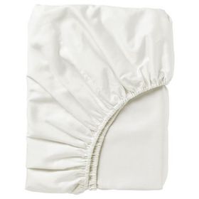 IKEA Nattjasmin Beyaz 90x200 cm Tek Kişilik Lastikli Çarşaf