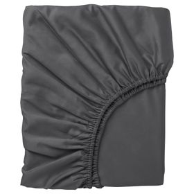 IKEA Nattjasmin Koyu Gri 90x200 Cmcm Tek Kişilik Lastikli Çarşaf