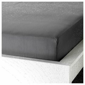 IKEA Nattjasmin Koyu Gri 90x200 Cmcm Tek Kişilik Lastikli Çarşaf