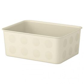IKEA Nojıg 20x25x10 cm Bej Düzenleme Saklama Kutusu