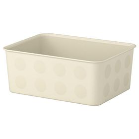 IKEA Nojıg 20x25x10 cm Bej Düzenleme Saklama Kutusu