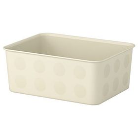 IKEA NOJIG 20x25x10 cm Bej Kutu