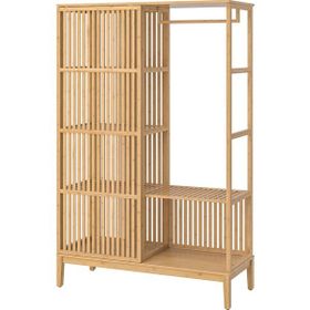 IKEA Nordkisa Bambu 120x186 cm Açık Gardırop