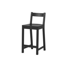 IKEA Nordviken 62 cm Siyah Bar Sandalyesi