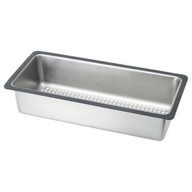 IKEA Norrsjon Paslanmaz Çelik 42x19x9 cm Eviye Süzgeci