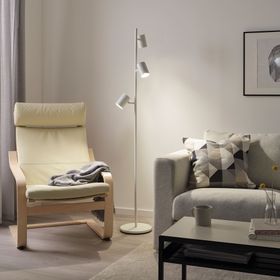 IKEA Nymane Beyaz Yer Lambası