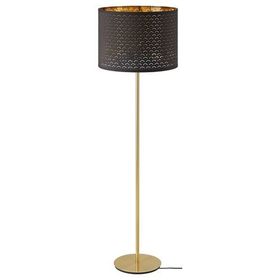 IKEA Nymö Skaftet Siyah Pirinç Rengi Yer Lambası