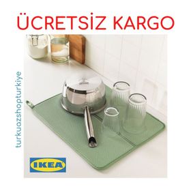 IKEA Nysköljd Yeşil 44x36 cm Bulaşık Kurutma Örtüsü