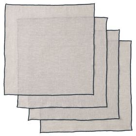 IKEA OMBONAD 35x35 cm Gri Kumaş Peçete