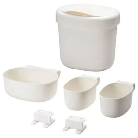 IKEA Önsklıg Beyaz Alt Değiştirme Kapları