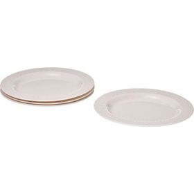IKEA Paradisisk 26 CM 4 Adet Kırık Beyaz Tabak Seti