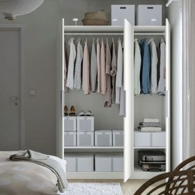 IKEA Pax Forsand Beyaz 150x60x201 cm Gardırop