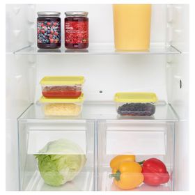 IKEA PRUTA 3 lü 0.6 lt Saklama Kabı Sarı