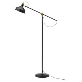IKEA Ranarp Siyah 153 cm Yer Ve Okuma Lambası