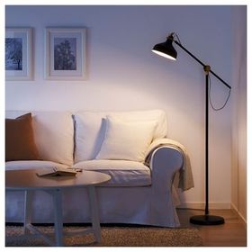 IKEA Ranarp Siyah 153 cm Yer Ve Okuma Lambası