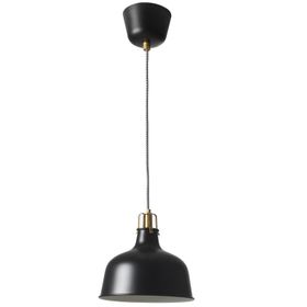 IKEA Ranarp Siyah 23 cm Sarkıt Lamba