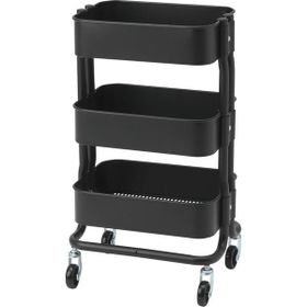 IKEA Raskog Siyah 35x45x78 cm Servis Arabası