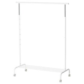 IKEA Rıgga Beyaz 111x126x175 cm Ayaklı Askılık