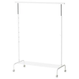 IKEA Rıgga Beyaz 111x126x175 cm Ayaklı Askılık