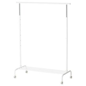 IKEA Rıgga Beyaz 111x126x175 cm Ayaklı Askılık