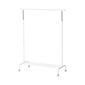 IKEA Rıgga Beyaz 111x126x175 cm Ayaklı Askılık