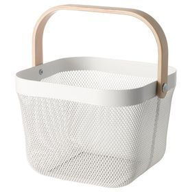 IKEA Risatorp Beyaz 25x26x18 cm Sepet