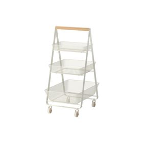 IKEA Risatorp Beyaz 57x39x86 cm Servis Arabası