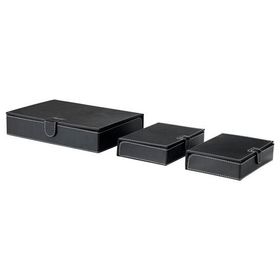 IKEA Rıssla Siyah 32x16x23 cm Masaüstü Düzenleyici
