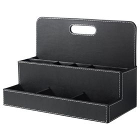 IKEA Rıssla Siyah 32x16x23 cm Masaüstü Düzenleyici
