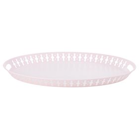 IKEA Romantısk Açık Pembe 52x39 cm Tepsi