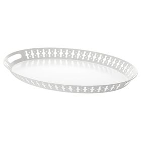 IKEA Romantısk Beyaz 52x39 cm Tepsi