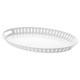 IKEA Romantısk Beyaz 52x39 cm Tepsi