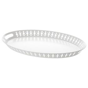 IKEA Romantısk Beyaz 52x39 cm Tepsi