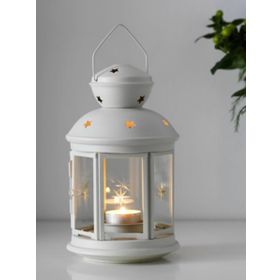 IKEA Rotera Beyaz 21 cm Fener