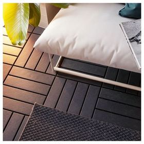 IKEA Runnen 0.81 m2 Koyu Gri Yer Döşemesi