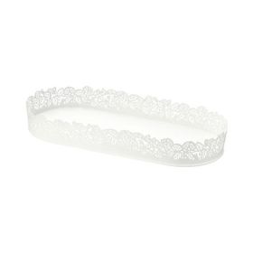 IKEA Samverka Beyaz 35x15 cm Mum Tabağı