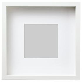 IKEA Sannahed Beyaz 25x25 cm Beyaz Çerçeve
