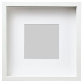 IKEA Sannahed Beyaz 25x25 cm Beyaz Çerçeve