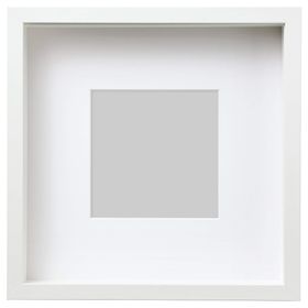 IKEA Sannahed Beyaz 25x25 cm Beyaz Çerçeve