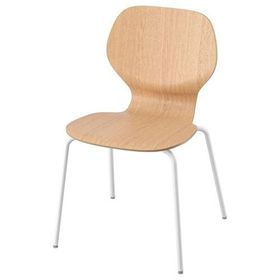 IKEA Sigtrygg Sefast Meşe Beyaz Sandalye