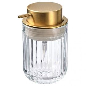 IKEA Sılvtjarn 250 ml Cam Altın Rengi Sıvı Sabunluk