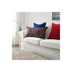 IKEA Skogskorn Gri-Çok Renkli 40x65 cm Kırlent